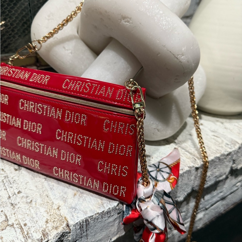 Dior Red Cosmetic pouch - Picture 4 of 8